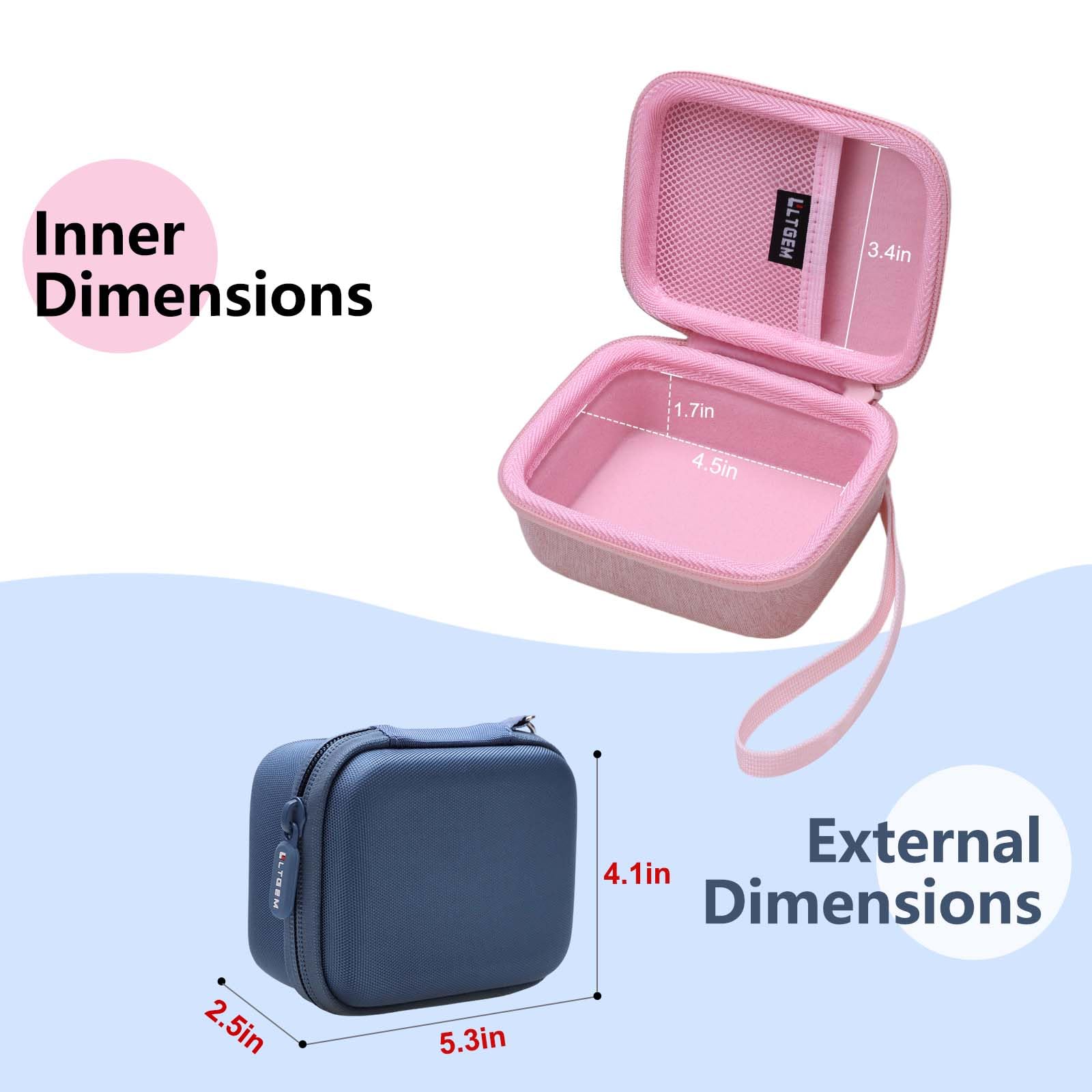 Funda Compatible with JBL Go 4 and JBL Go 3 and JBL Go 3