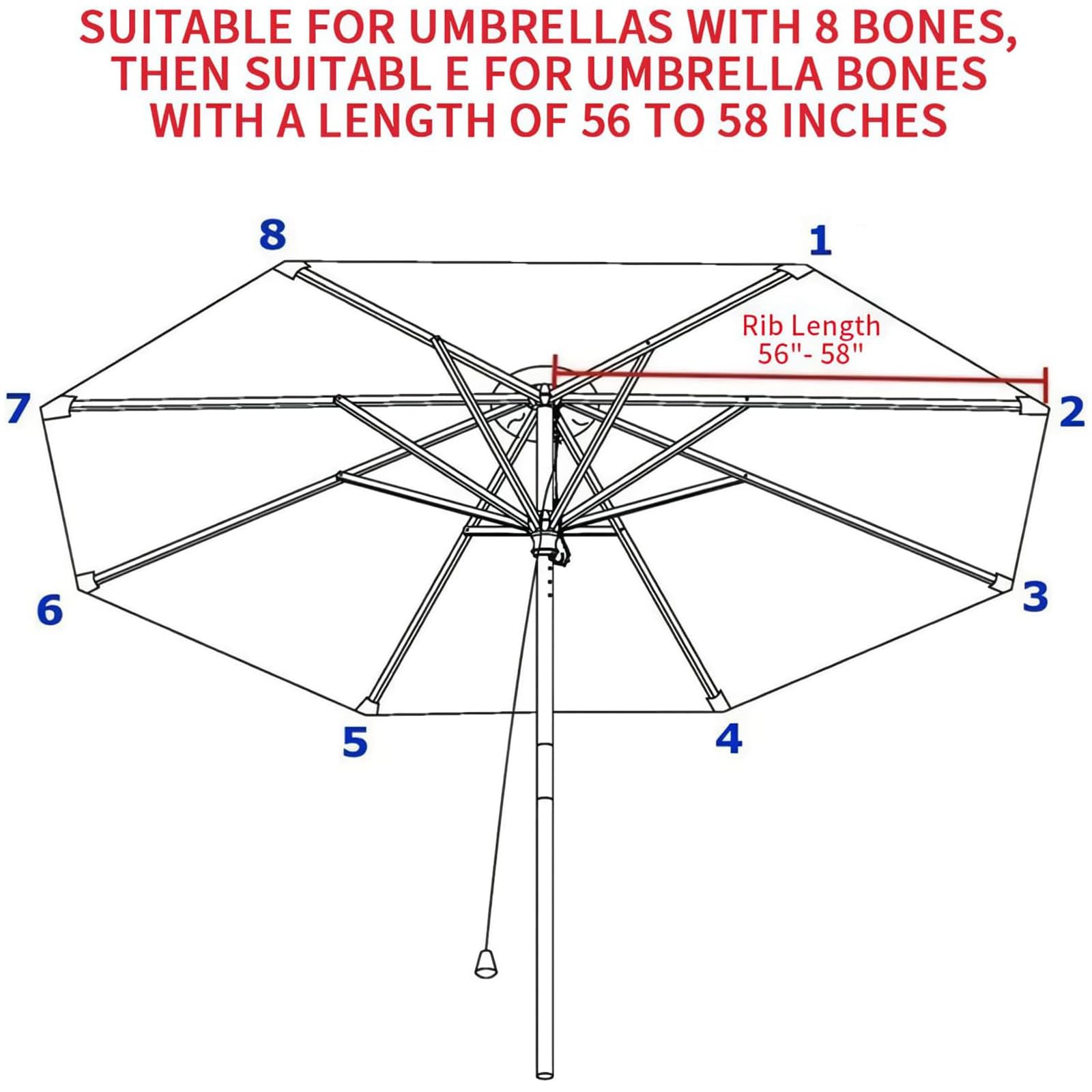 Sombrilla Para Patio