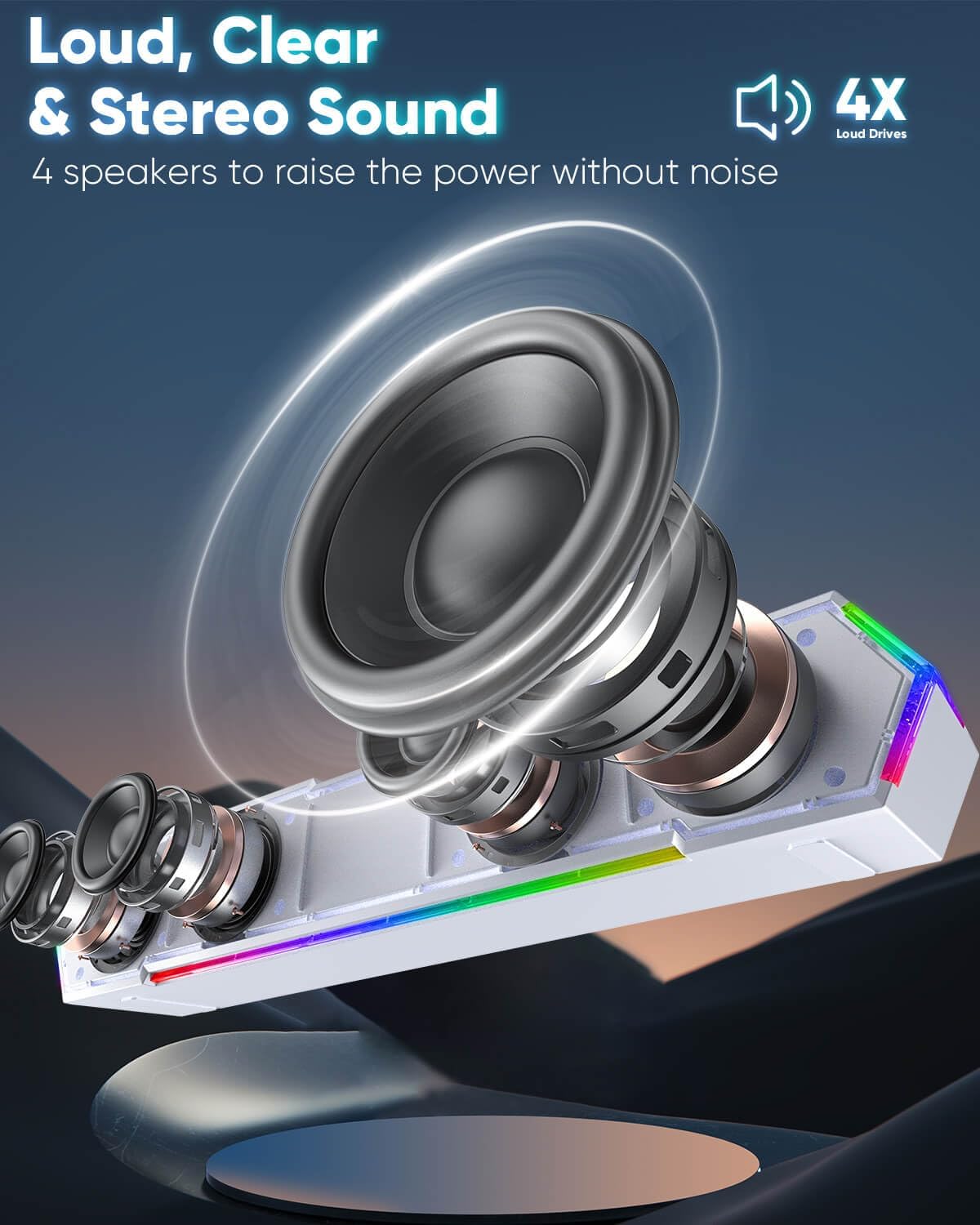 Altavoz LENRUE G11 Para PC