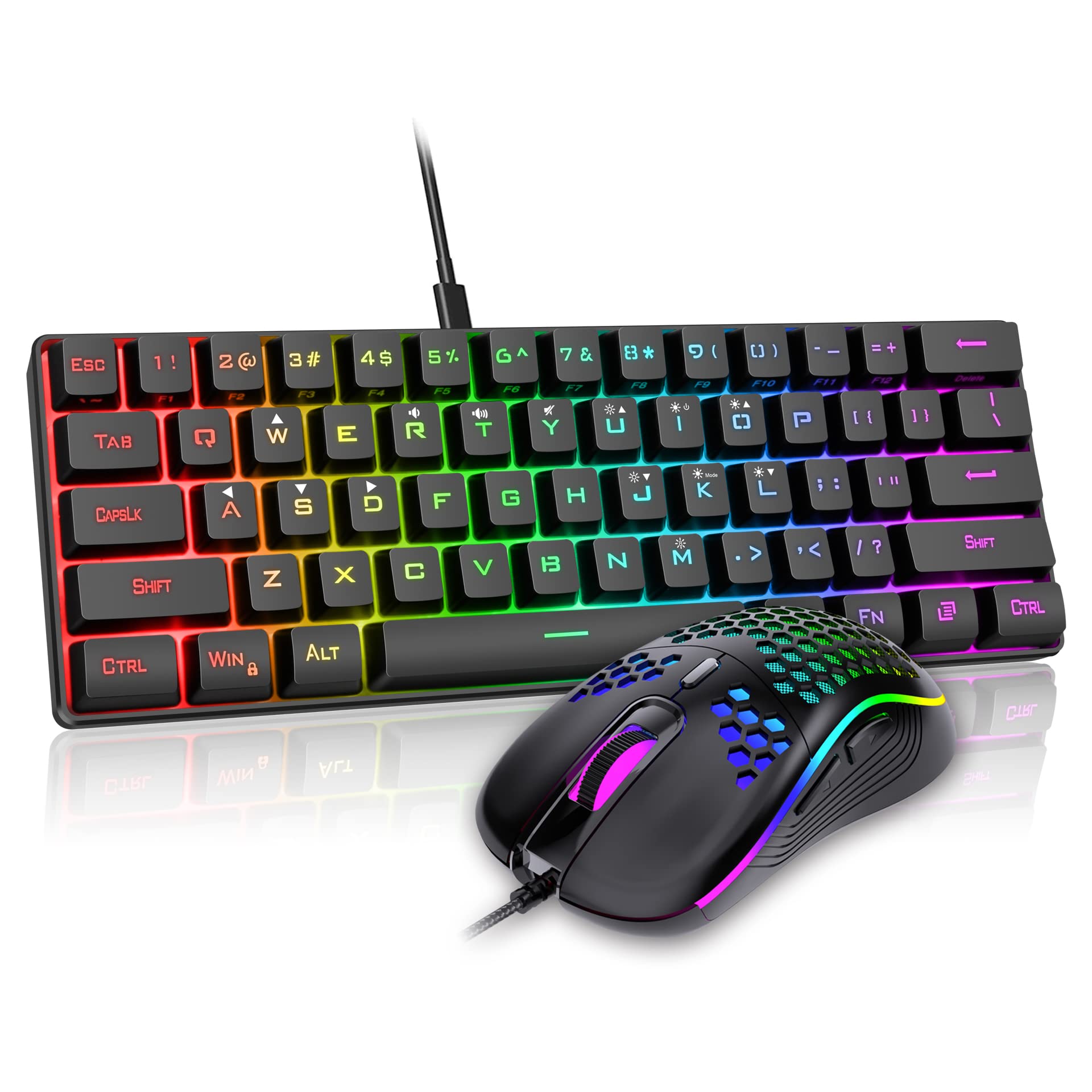 Teclado Gaming - Mouse Incluido