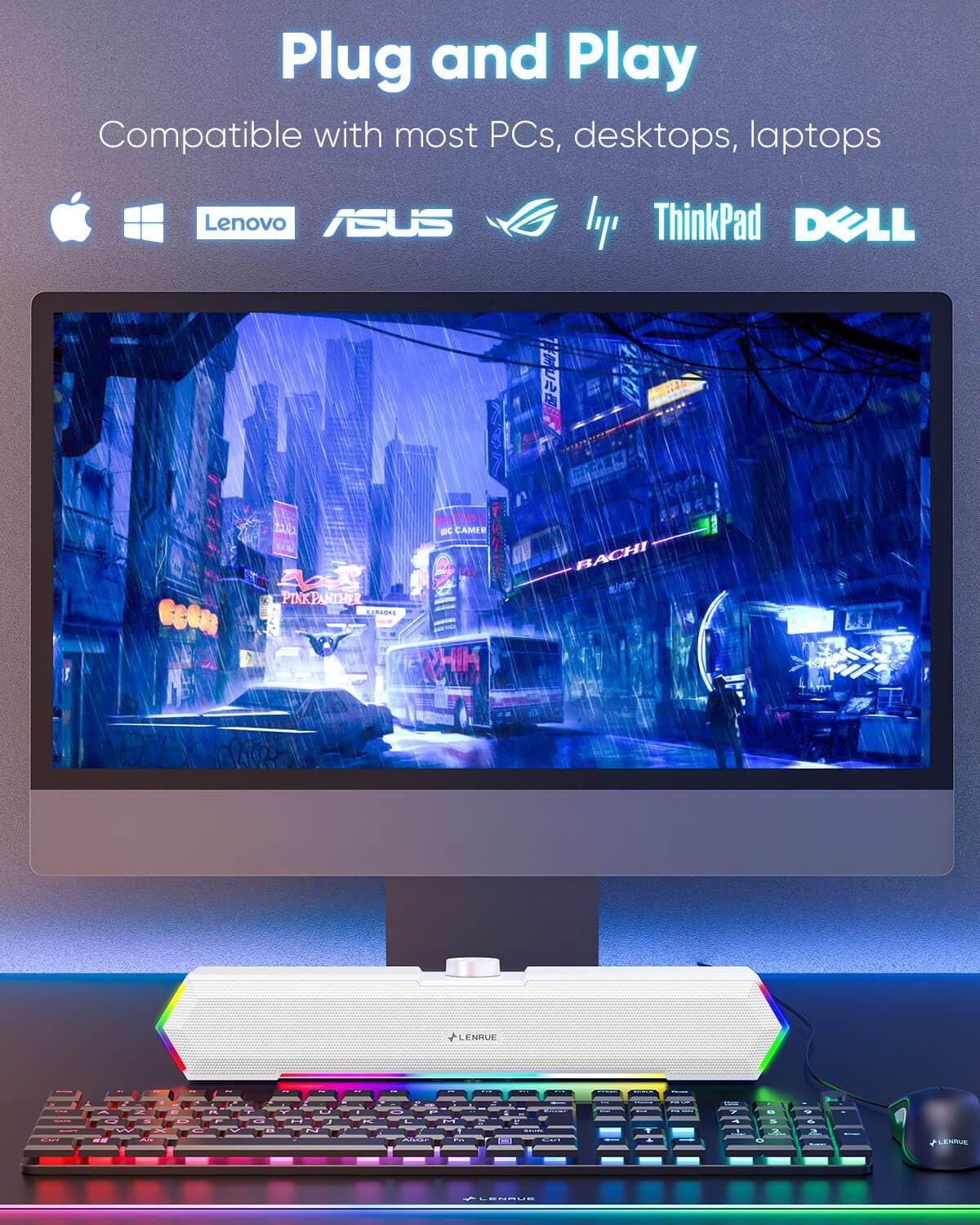 Altavoz LENRUE G11 Para PC