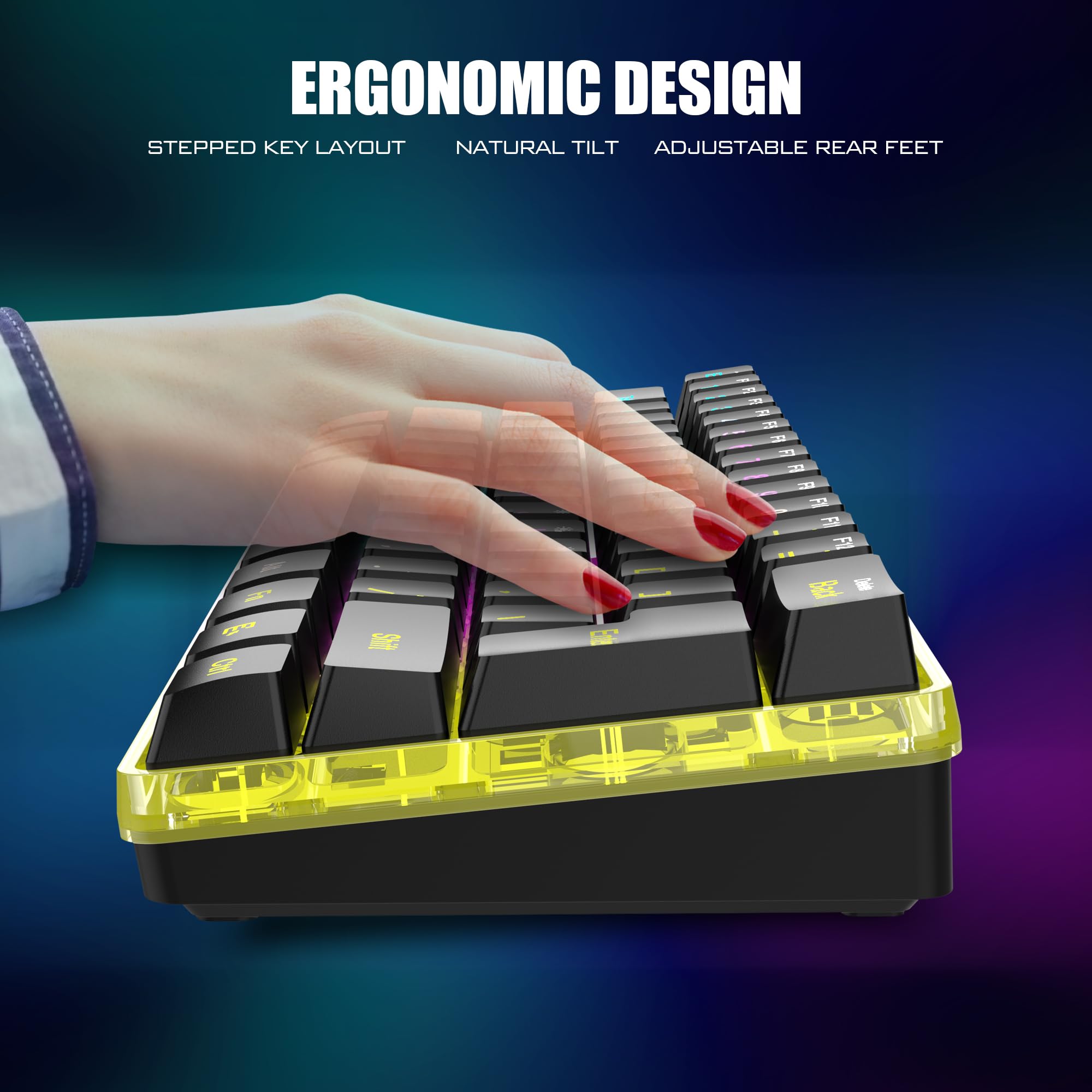 Teclado Gaming - Mouse Incluido