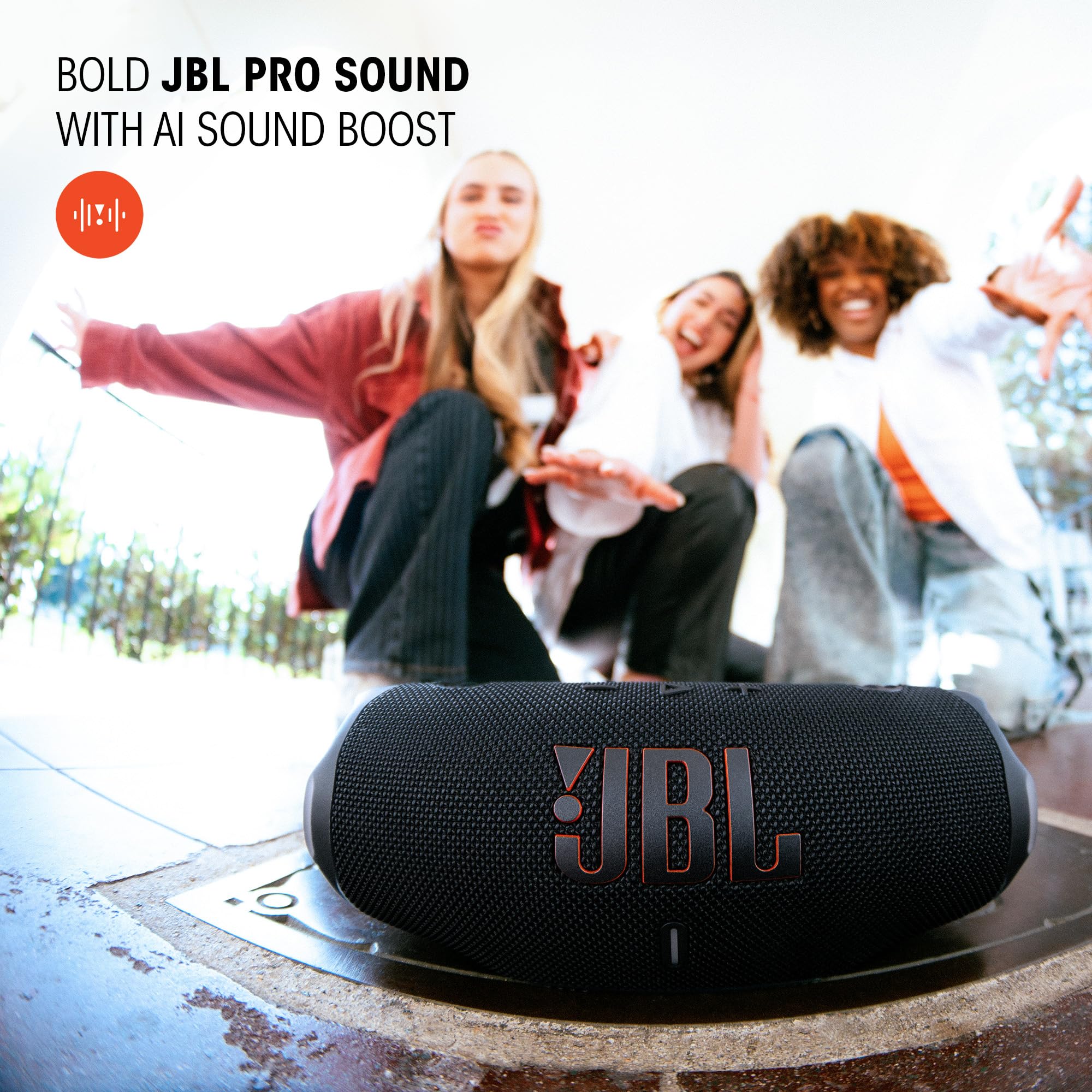 JBL Charge 6 - Portable Waterproof & Drop-Proof Bluetooth Speaker