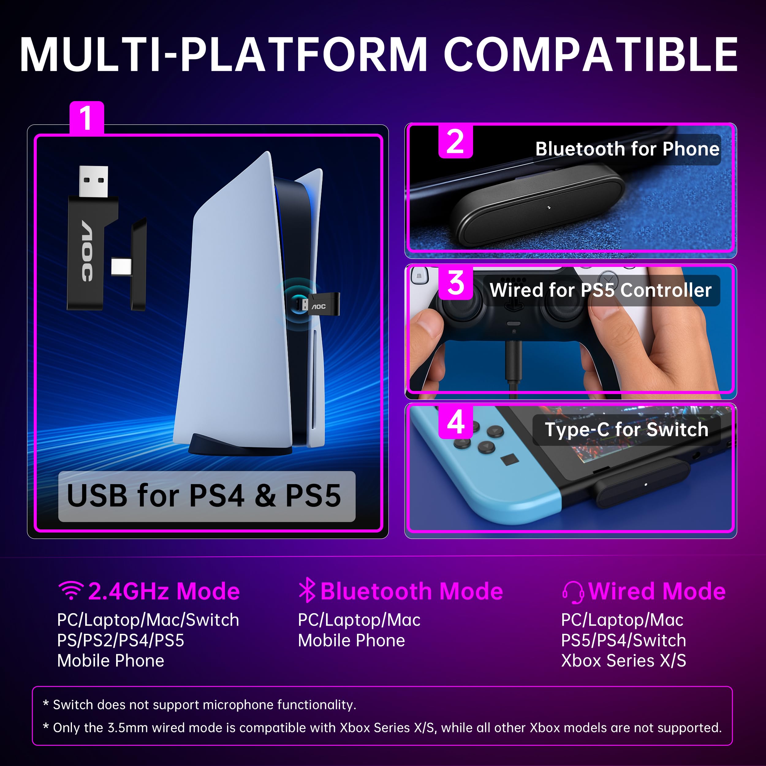 Auriculares Gaming AOC