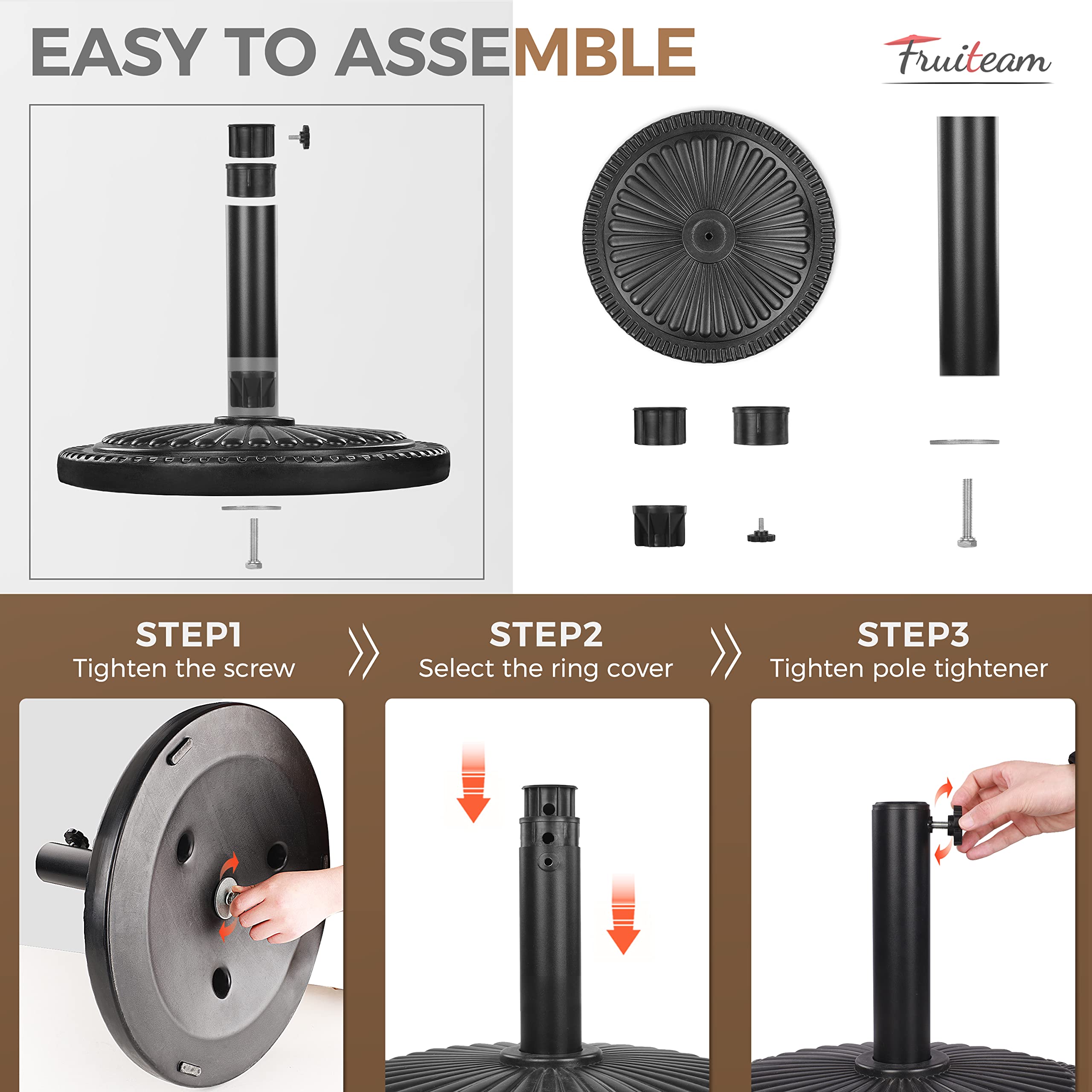 Soporte Circular Para Sombrilla