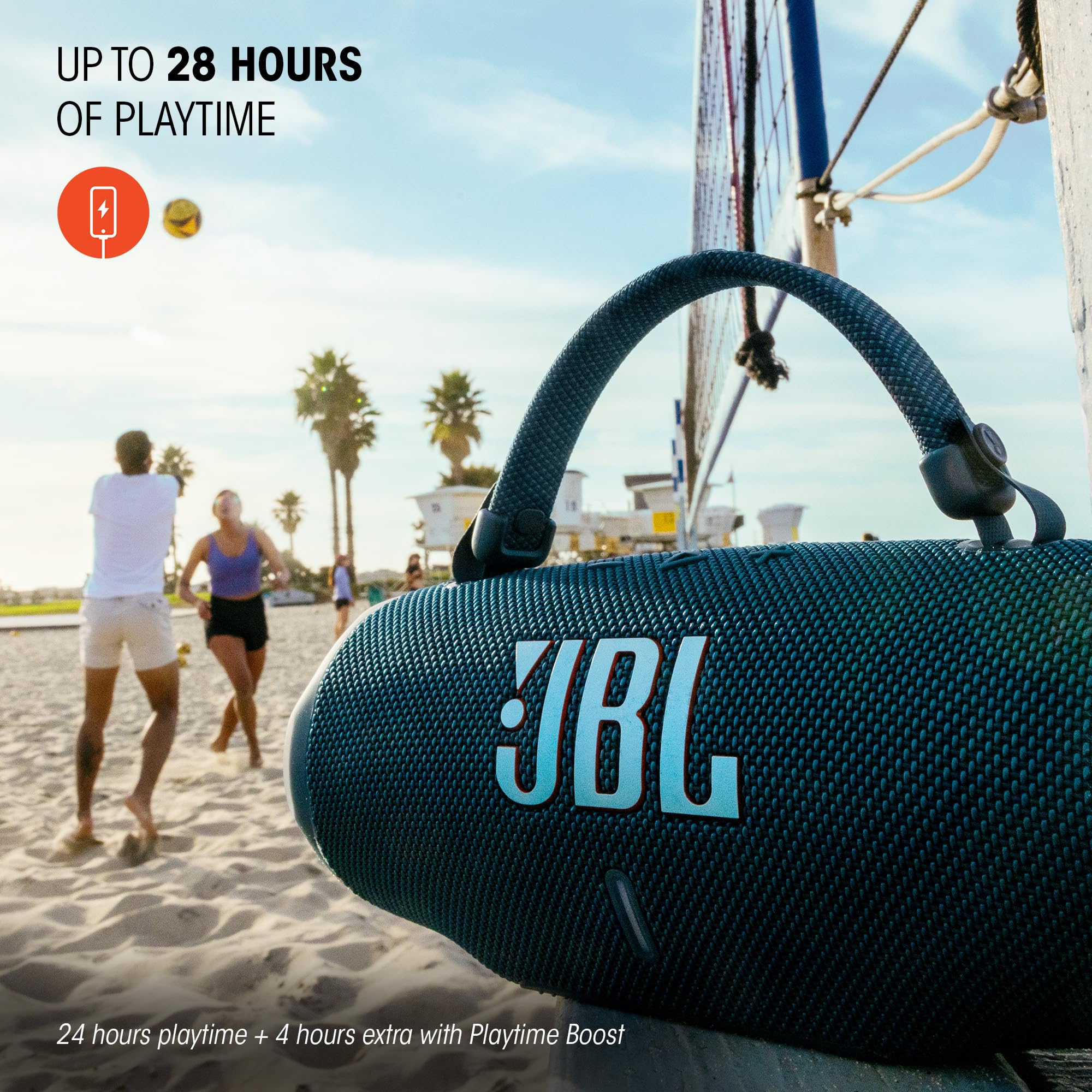 JBL Charge 6 - Portable Waterproof & Drop-Proof Bluetooth Speaker