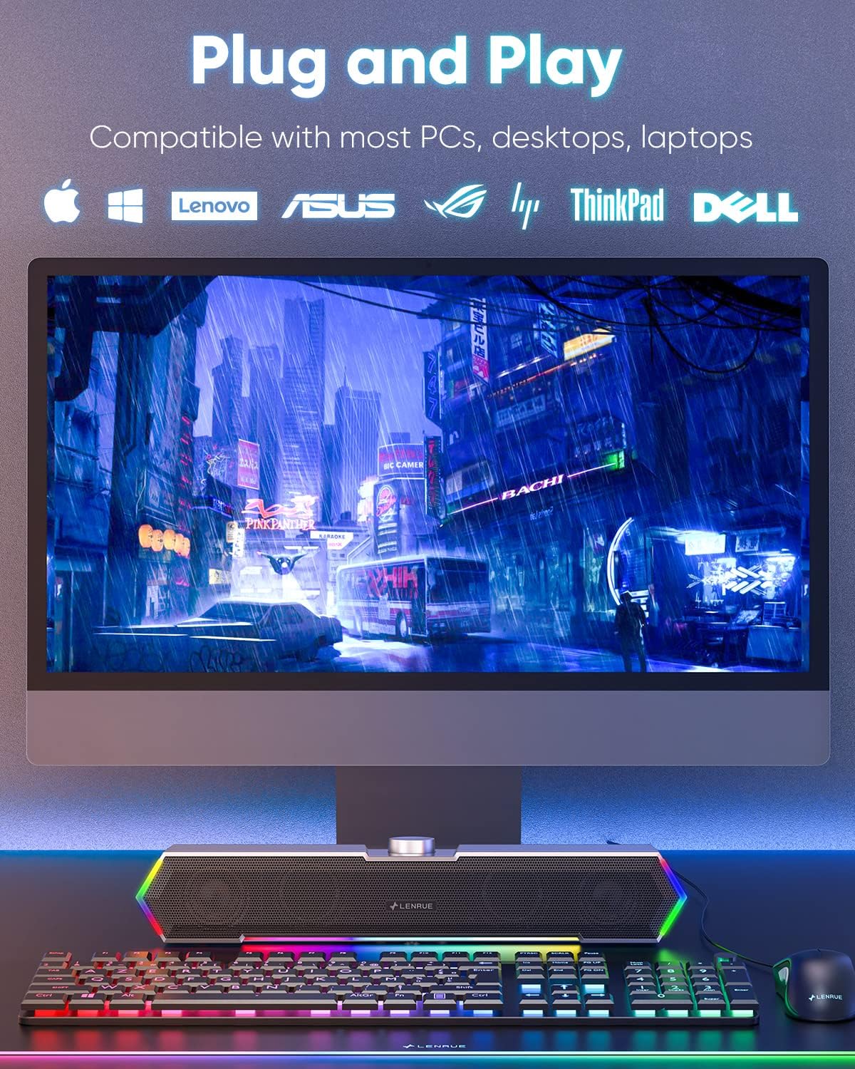 Altavoz LENRUE G11 Para PC