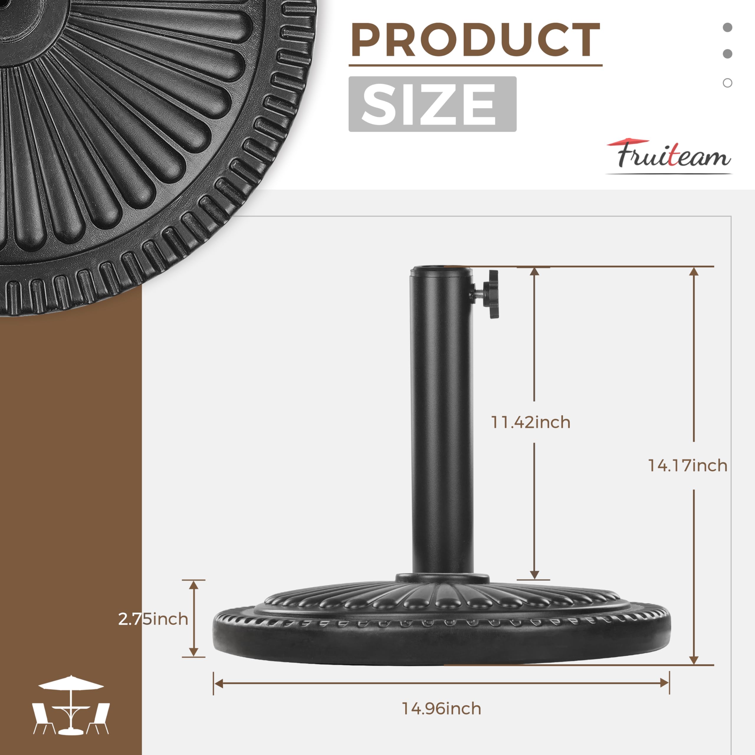 Soporte Circular Para Sombrilla