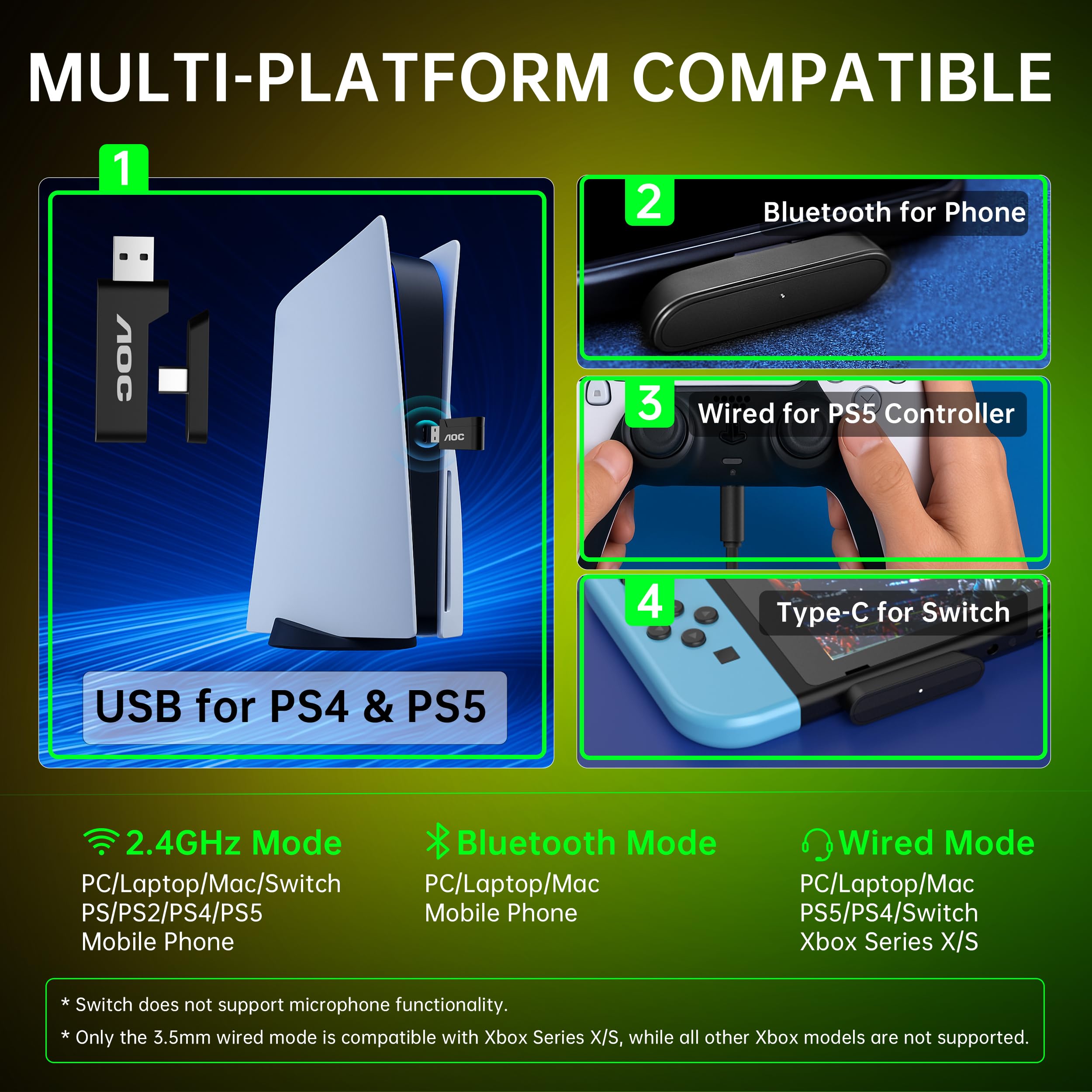 Auriculares Gaming AOC