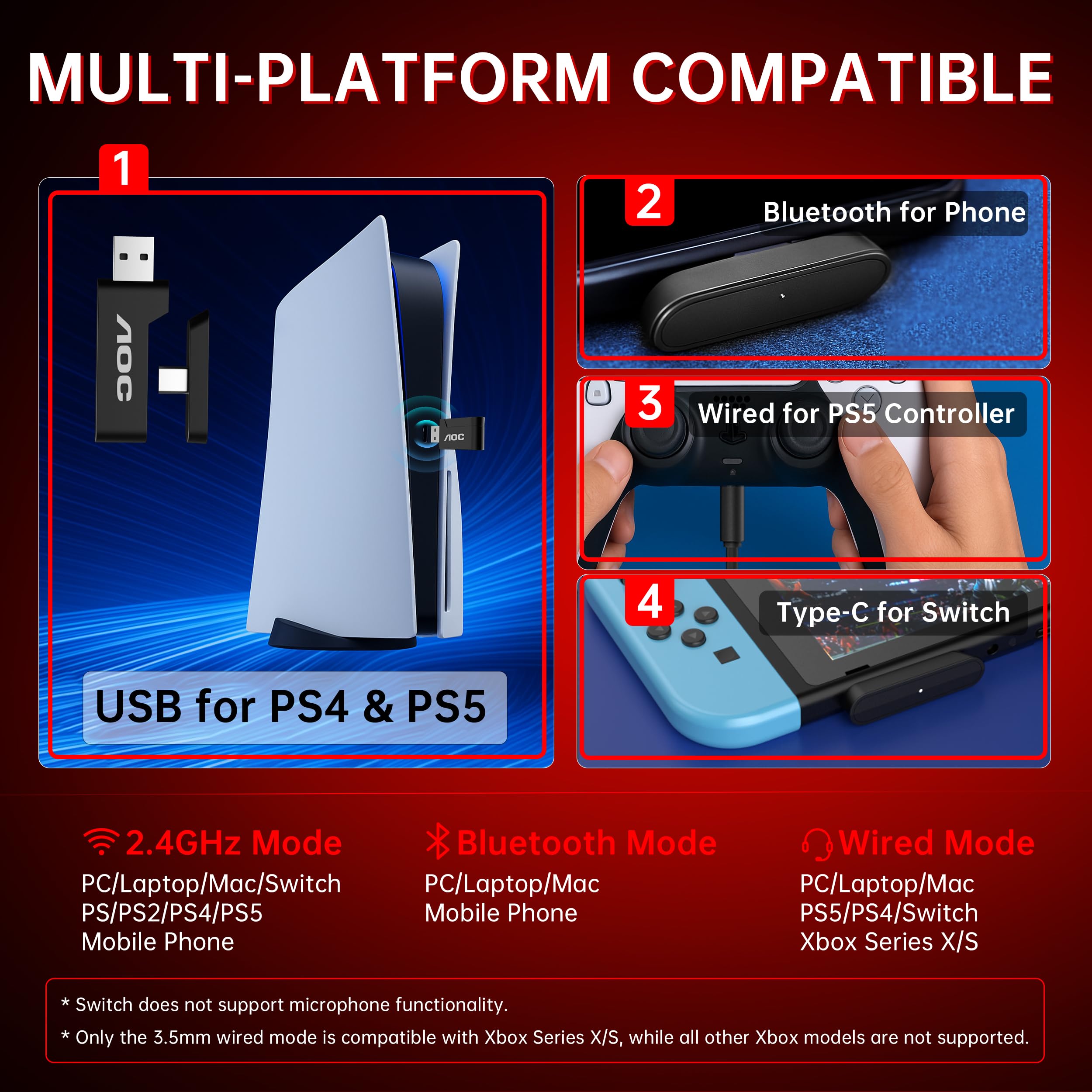 Auriculares Gaming AOC