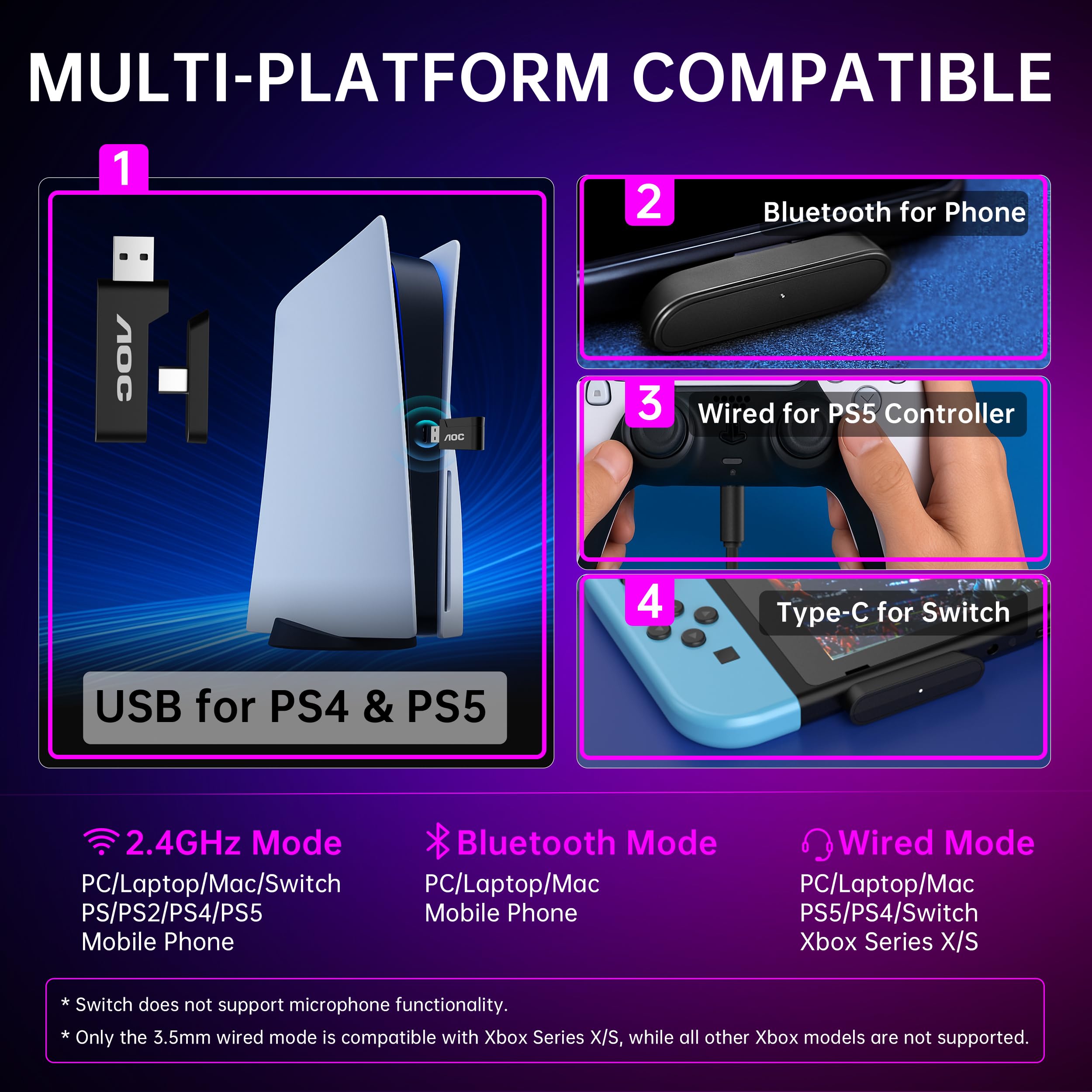 Auriculares Gaming AOC