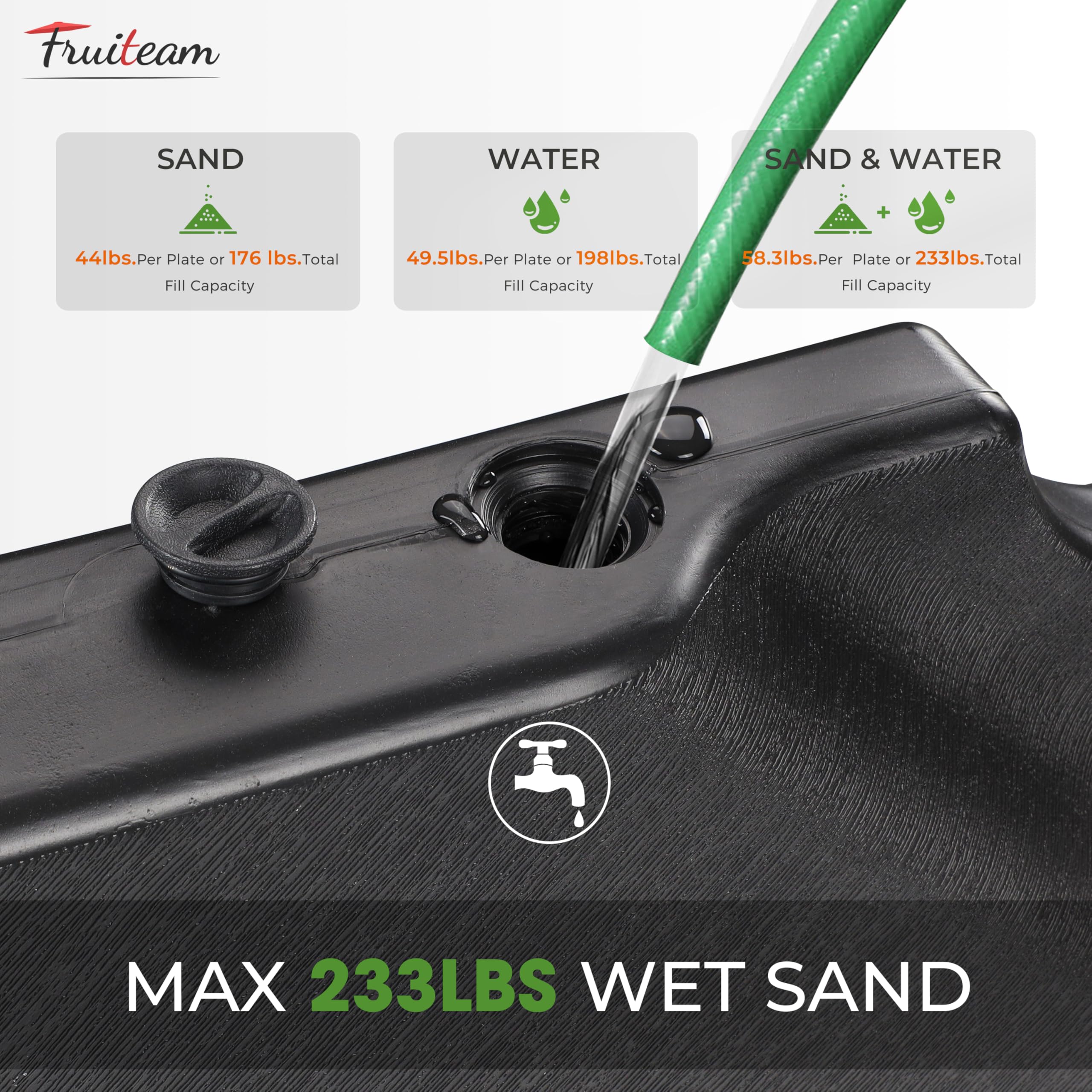 Soporte Cuadrangular Para Sombrilla