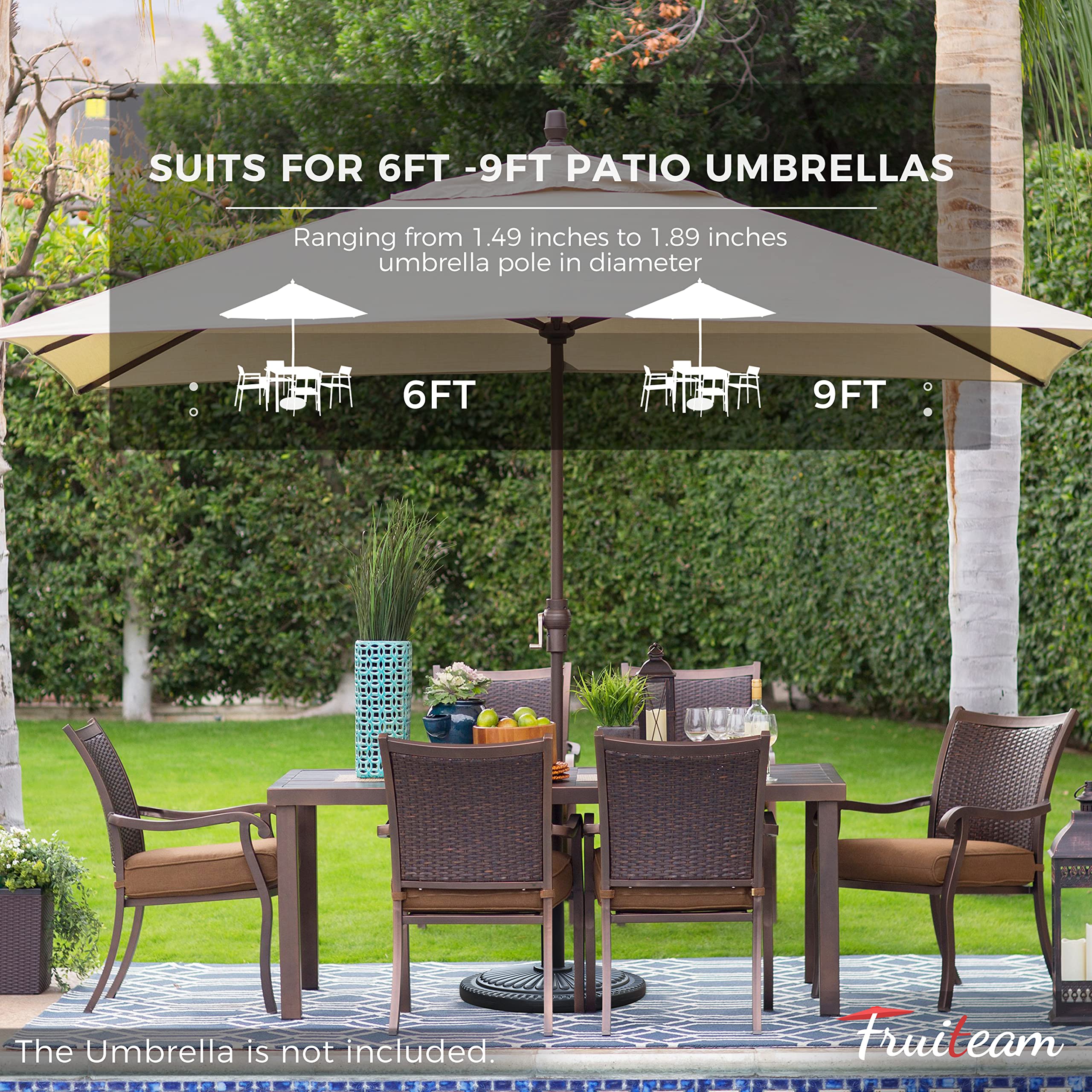 Soporte Circular Para Sombrilla