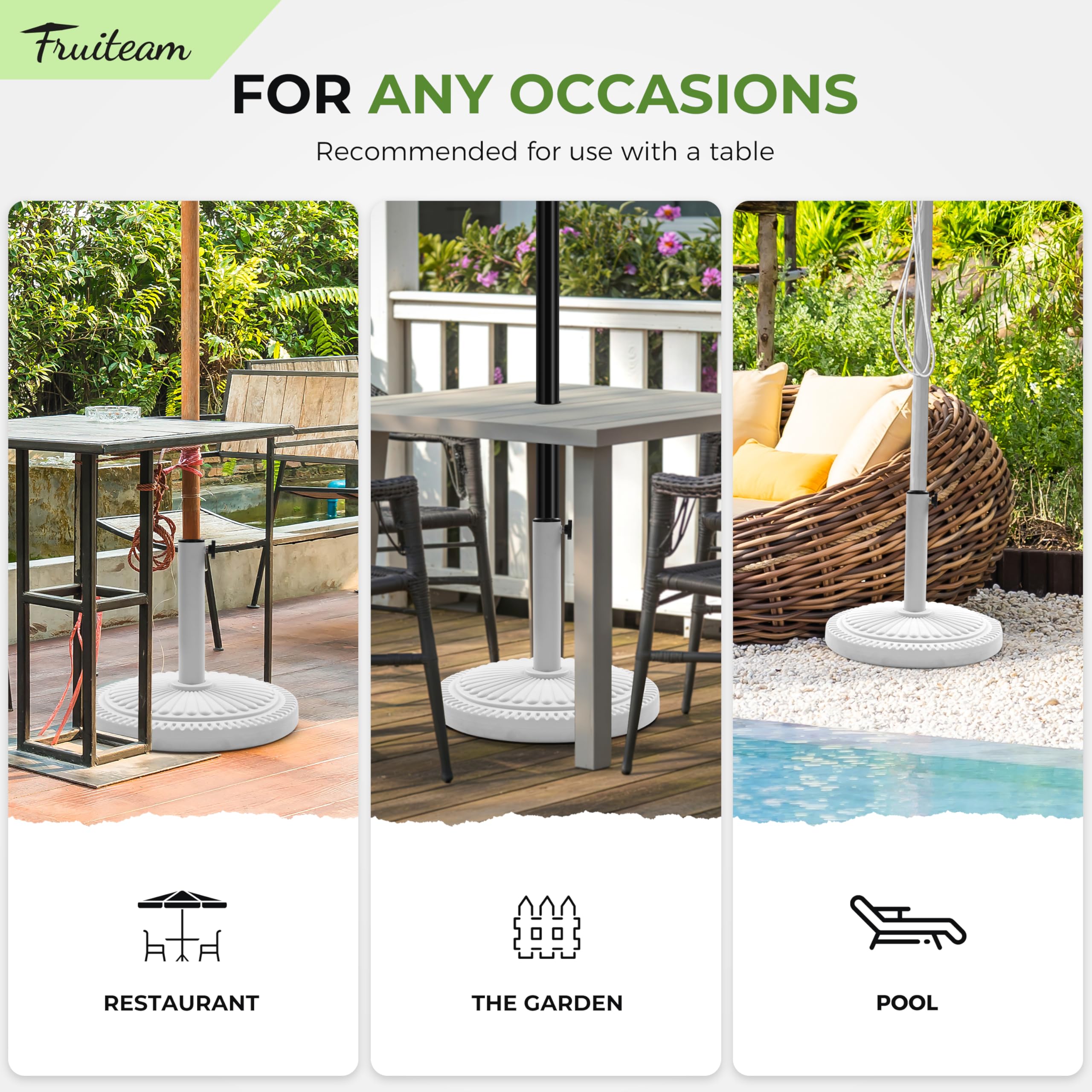 Soporte Circular Para Sombrilla